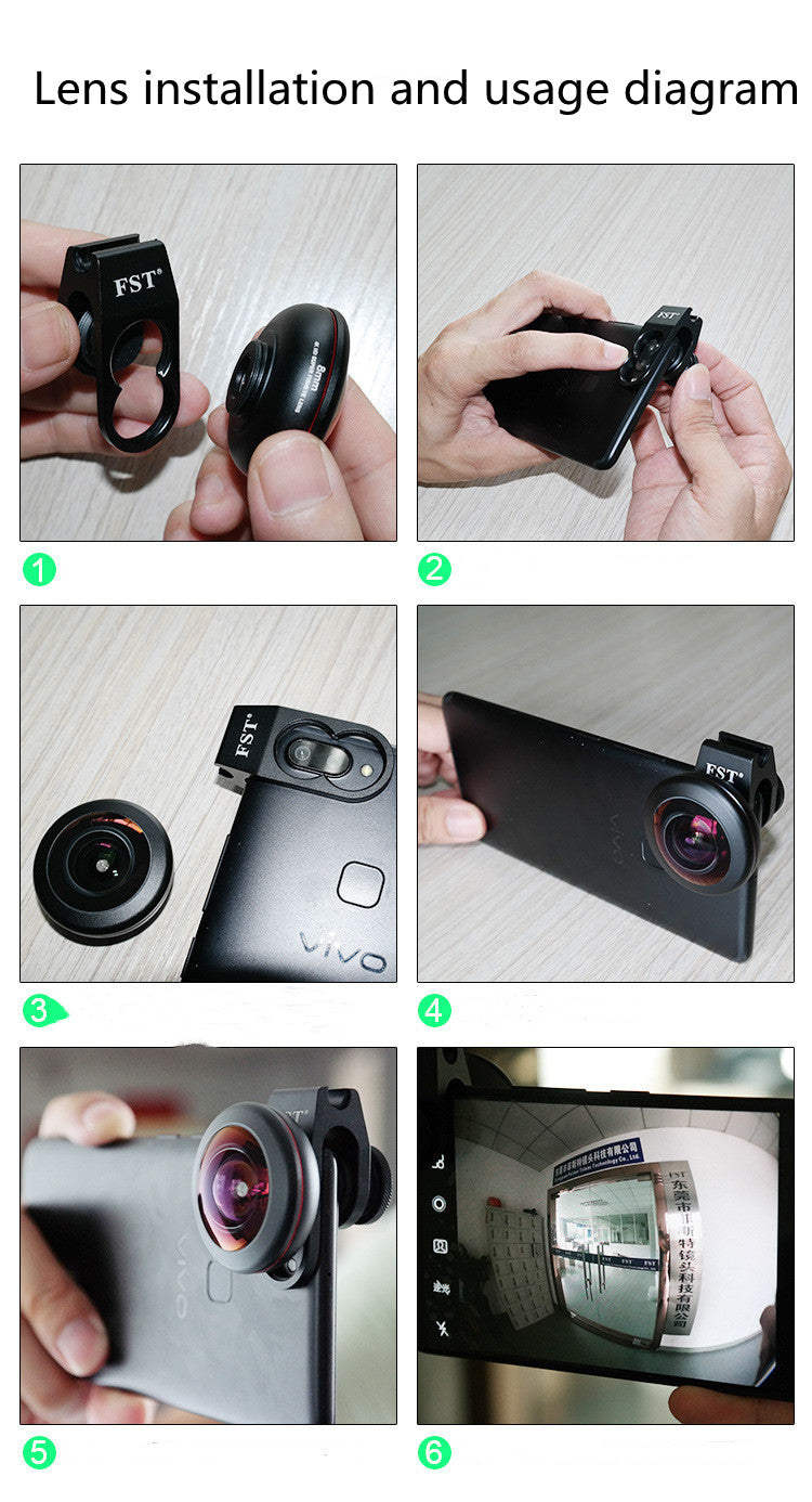 Smartphone Camera Lens Set | Portrait/Fisheye/Wide Angle/Macro