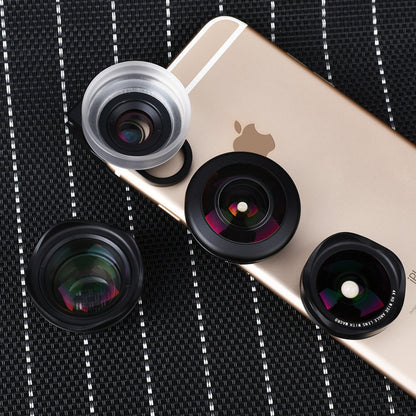 Smartphone Camera Lens Set | Portrait/Fisheye/Wide Angle/Macro