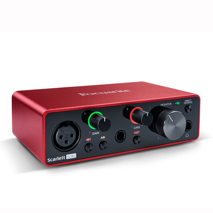 Focusrite Scarlett Solo Externale USB Sound Card