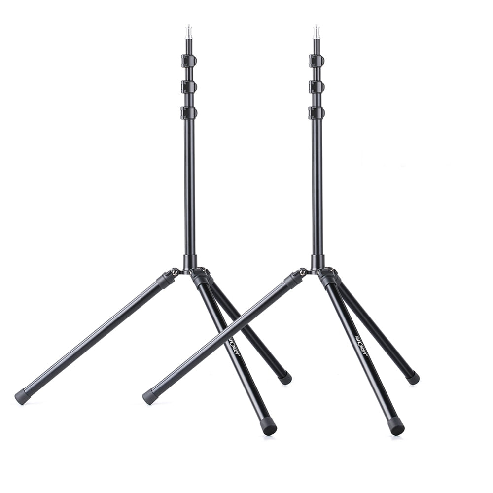 K&F Concept 79 inch Aluminum Tripod Light Stands (2 Pack)