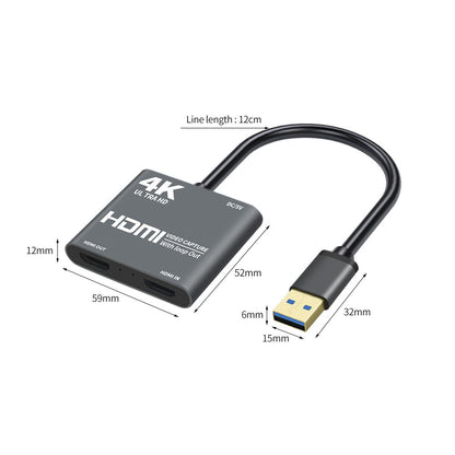 4K HDMI Video Capture Card w/ Loop Out