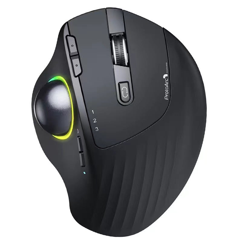 Ergonomic Wireless Trackball Mouse