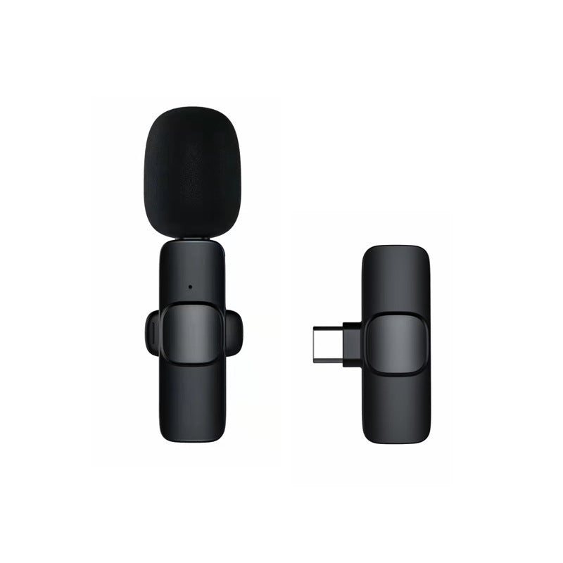 Wireless Lavalier Noise Reduction Microphone | USB Type-C & Apple Devices