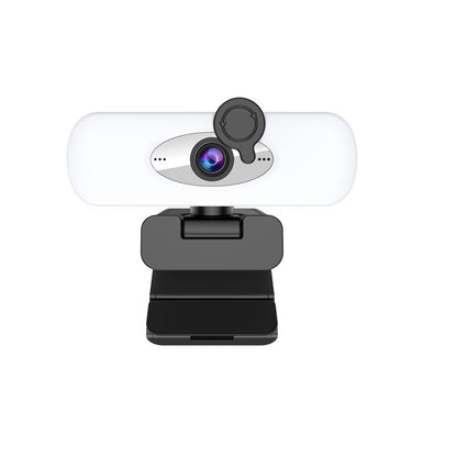 HD Webcam w/ Build-In Light & Privacy Cover