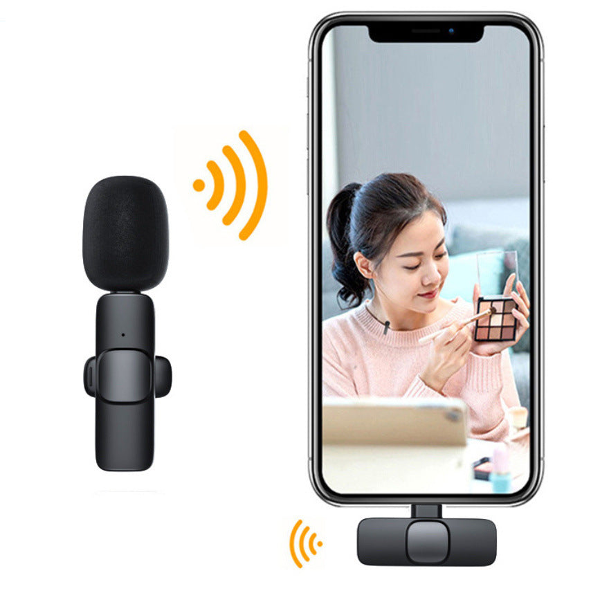 Wireless Lavalier Noise Reduction Microphone | USB Type-C & Apple Devices